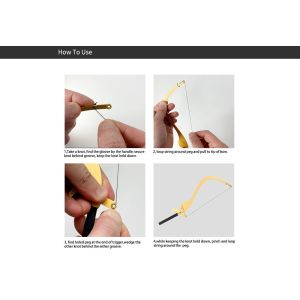 Gold Permanent Makeup Eyebrow Measuring Tools Microblading Stencil Tattoo