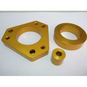 Orange Aluminum Anodized Series CNC Custom Machining