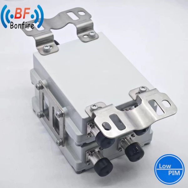 2 in 1out RF Microwave Combiner 1710-2170MHz 2300-2690MHz DIN7/16 Type Female