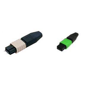 MPO MTP Optical Fiber Connectors With 8 Core 12 Core 24 Core Lc Single Mode
