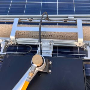 Remote Self-Cleaning Robot for Sunny Solar Panel Cleaning Solution in Power