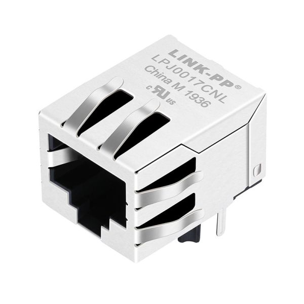 LPJ0017CNL Magnet Connector Cross 11A007-1702-00 Jacks With Magnetics Ethernet