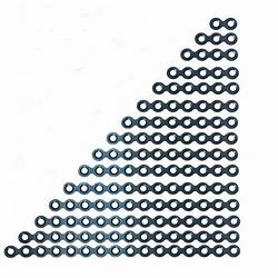 Arc Shaped Titanium Maxillofacial Plates , Medical Instruments Orthopedic Bone