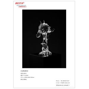 Modern Style Technique Sculpture Acrylic Art Sculptures with Smooth Finish