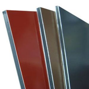 Mirror ACP Alucobond Drawing Aluminum Composite Panel For Billboard Cladding