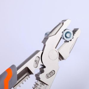 AWG 8 AWG 10 Combination Pliers Labor Saving Wire Stripper Crimper Pliers