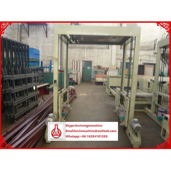 Hydraulic Switch Fiber Cement Wall Panel Making Machine High Degree Automation