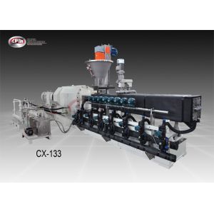 Cheap 133mm Twin Screw Plastic Pelletizing Machine For Battery Separator Process for sale