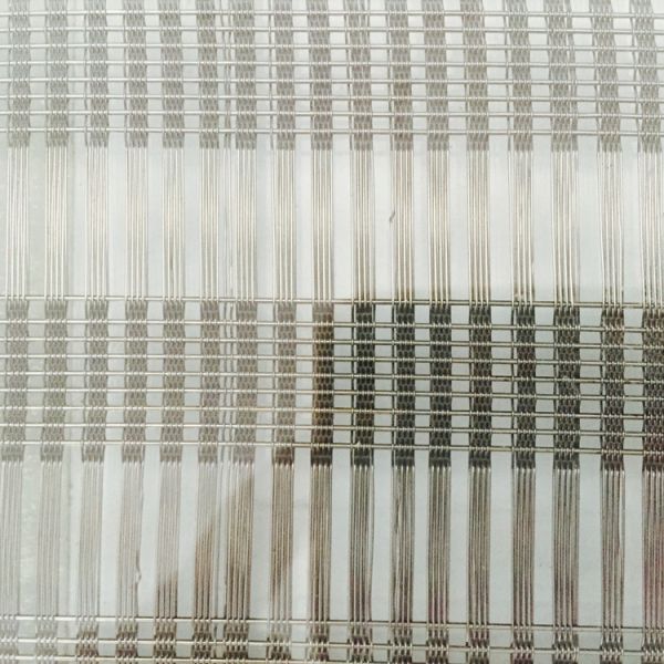 Transparent Fabric Laminated Glass And Metal Sound Insulation