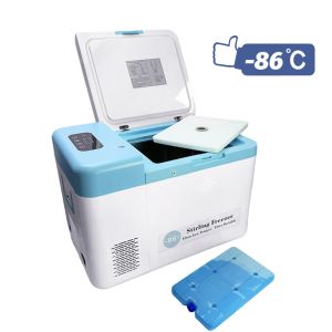 Defrostable Single-Temperature Desktop Freezer with Stirling Technology Under