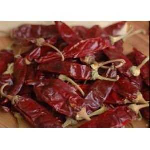 Dehydrated Cherry Red Guajillo Chilis 13CM Dried Long Red Chillies 100 SHU