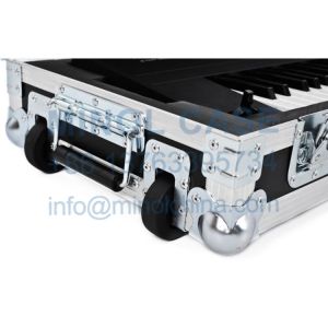 Aluminum Flight Case With Wheel Trunk Case Tranpost Case For Keyboard