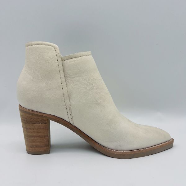 Quality Women'S Genuine Leather Ankle Boots Pointed Toe Ankle Boots Chunky Heel wholesale