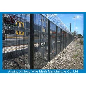 Extraordinary Design High Security Fence Anti Cutting Iron Wire Material
