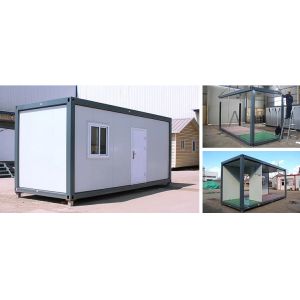 Thick Expandable Living Container , Pre Built Container Homes Eco Friendly