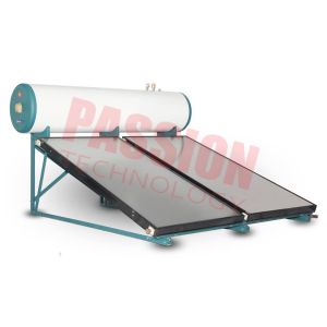 China 300 L High Efficient Sun Solar Water Heater With Two Collector Galvanized Steel Bracket on sale