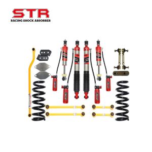 Cheap H3/H5 modified STR nitrogen shock absorber chassis original high lift kit front and rear shock absorbers 24 segment compression adjustable for sale