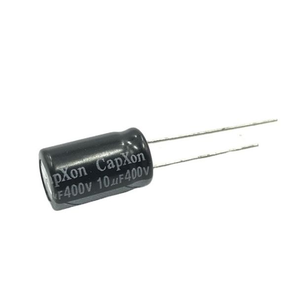 400v 10uF aluminum electrolytic capacitor 6.8UF/2.2/4.7/10/22/33/47/68/120UF