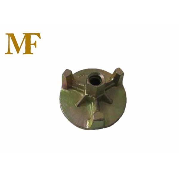 Quality Zinc Plated Cast Iron Fasten Anchor Nut Metric For Building Material Formwork wholesale