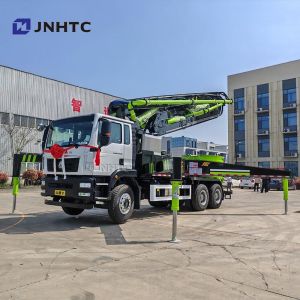 China Sinotruk Heavy 47m 6X4 Mounted Concrete Pump Truck With Hydraulic Disc Mixer on sale