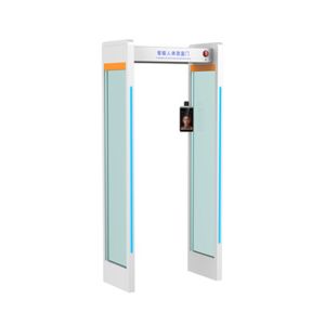 High Accuracy Walk Through Metal Detector Human Body Temperature Measurement