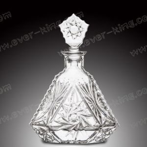 China Transparent Luxury Spirits Tequila Square Bottle on sale