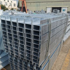 Q235 Q345 150*100*4.3*5.5mm Hot Dip Galvanized Highway Guardrail H Post