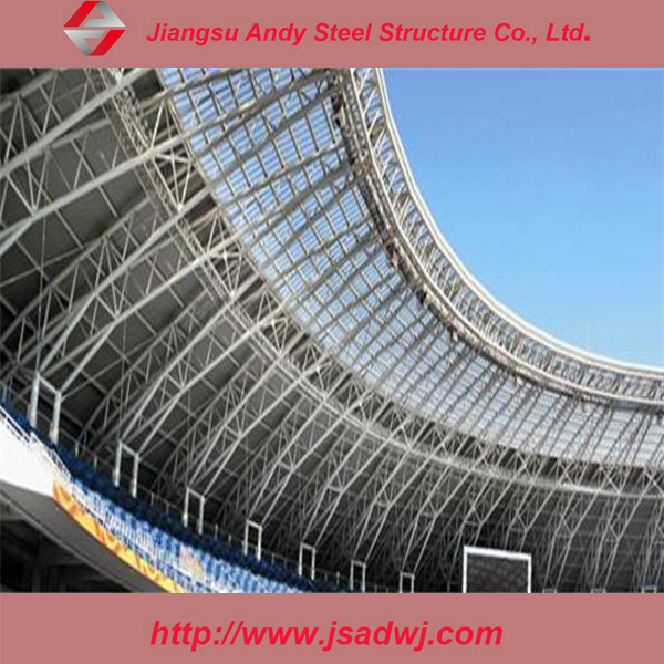 Galvanized Space Frame Roof Structure Ensuring Long Durability Designed for