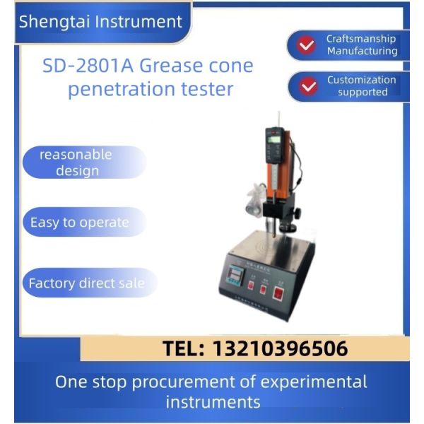 GB/T269 Standard Lubricating Grease Cone Penetration Tester SD2801A High