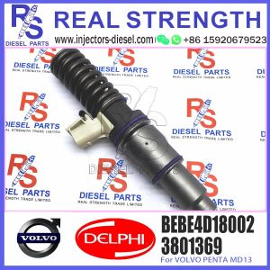 injector common rail injector 3801369 BEBE4D18002 For V-O-L-V PENTA MD13 diesel