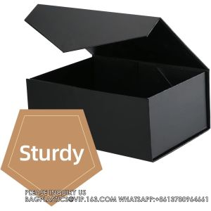 Groomsmen Proposal Boxes, Magnetic Closure Rectangle Collapsible Boxes For Gift