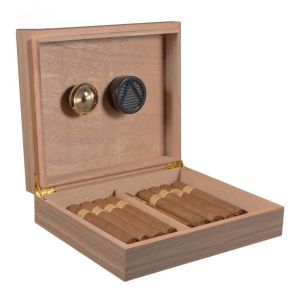 Customizable Cigar Storage Box Cedar Cigar Humidor Box With Classic Lacquer