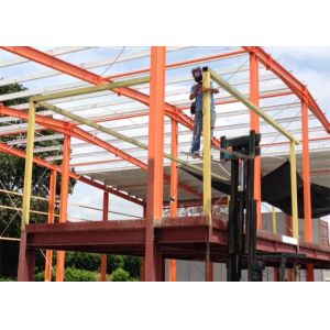 Industrial Portable Hall Steel Structure Warehouse Prefab Custom Color
