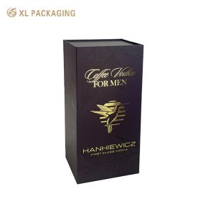 XL Packaging Custom Packaging Box Factory Custom Wine Paper Box Gold Foil