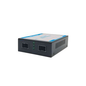 Bursting Fiber Media Converter Switch High Availability With Gigabit 2 SFP Port
