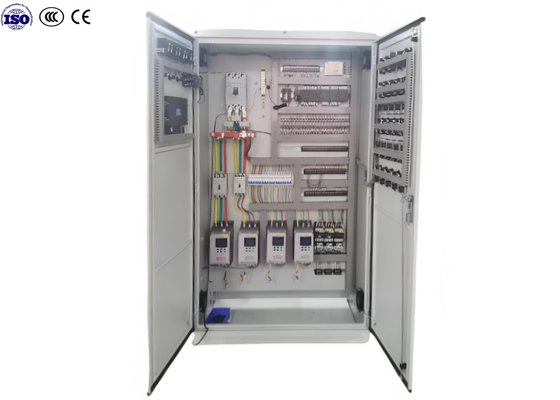 Wastewater Treatment PLC Control Cabinet Metal Intelligent HMI Control Box