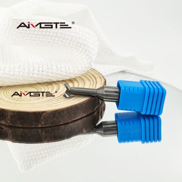 10mm 3 Flute Carbide Dovetail Cutter with Relief Angle CNC Router Bit for Wood