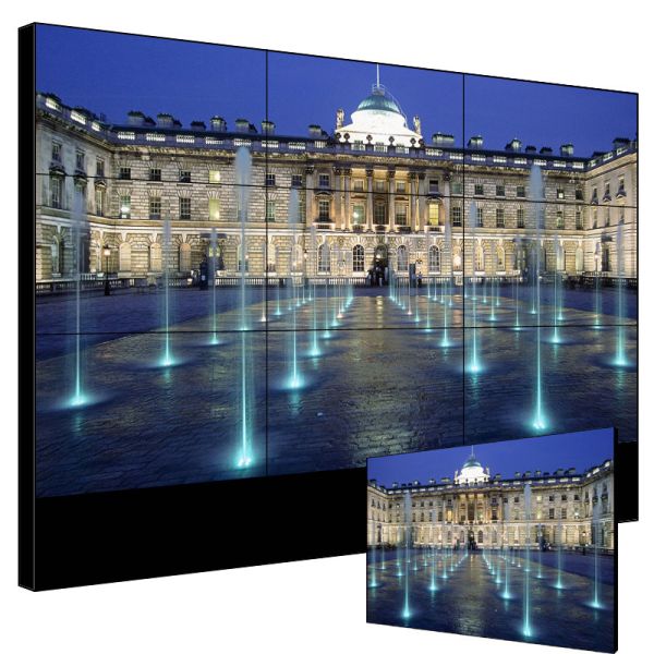 Conference Room Multi Screen Video Wall, LCD Video Display 178 Degree Visual