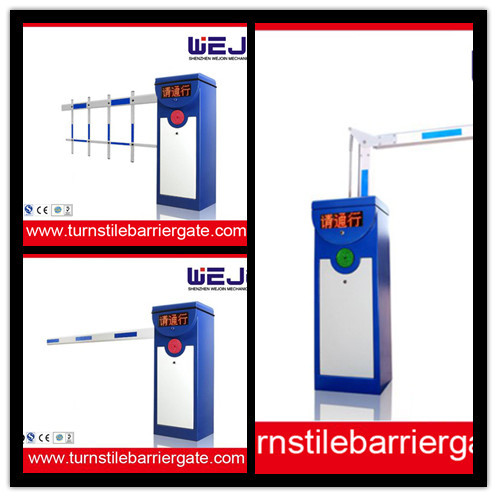 Access Control Electric Barrier Gate System , Parking Lot Barriers Manual Release