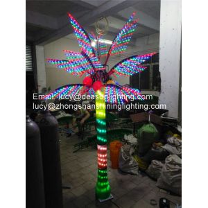tiara coconut lighted palm tree light
