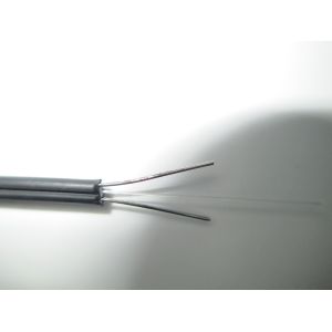 Indoor Fiber Optic FTTH Drop Cable Access Network With PVC or LSZH Jacket