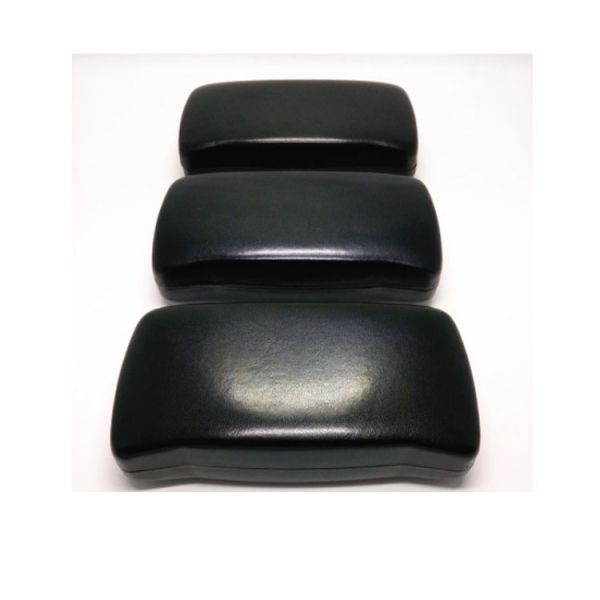 Embossed Logo PU Reading Glasses Case Matte Surface 156*61*40mm