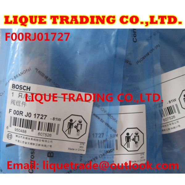 BOSCH Genuine & New Common rail injector valve F00RJ01727 for 0445120166,