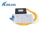 CATV Network PLC Optical Splitter , 1X32 PLC Splitter Module With ABS Box