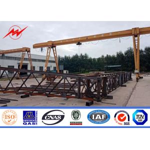 Ngcp Support Burial Mono Pole Tower Hot Dip Galvanization