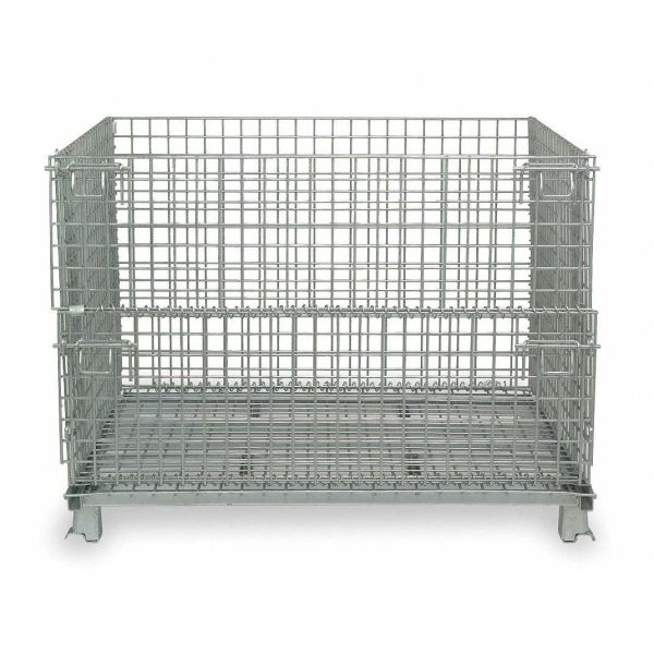 Quality Foldable Wire Mesh Container Q235 50x100 Wire Mesh Pallet Cages wholesale