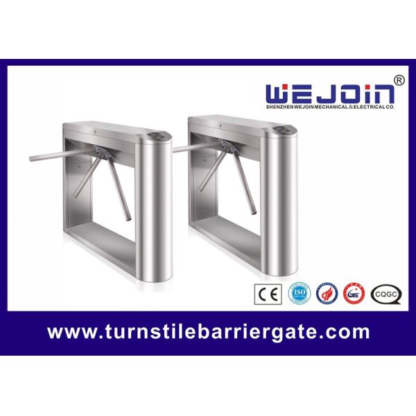 Quality Entrance Exit Fast Speed Turnstile Barrier Gate With QR Code Bar Code RFID Reader wholesale