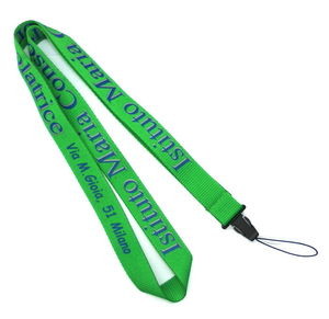 China Fashion Eco Friendly Cell Phone Neck Lanyard Customized , Silk Screen Lanyards on sale