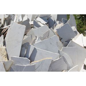 Snow White Quartzite Random Flagstone,Quartzite Random Stone,Crazy Stone