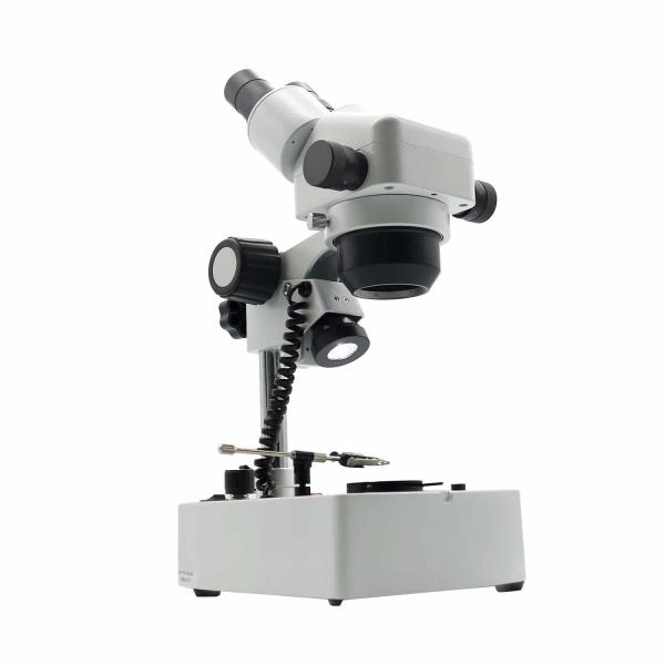Quality LED Light Source Gem Microscope with Magnification of 10X to 40X wholesale